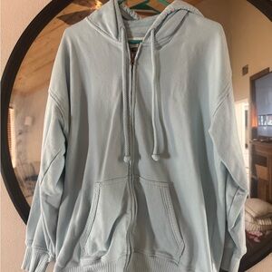 American Eagle Outfitters Sky Blue Hoodie